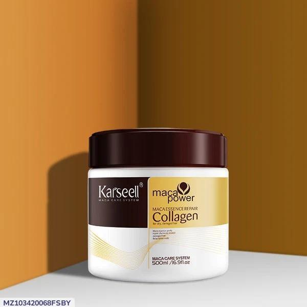 Premium Collagen Hair Mask 500ml for All Hair Types