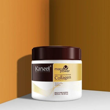 Premium Collagen Hair Mask 500ml for All Hair Types