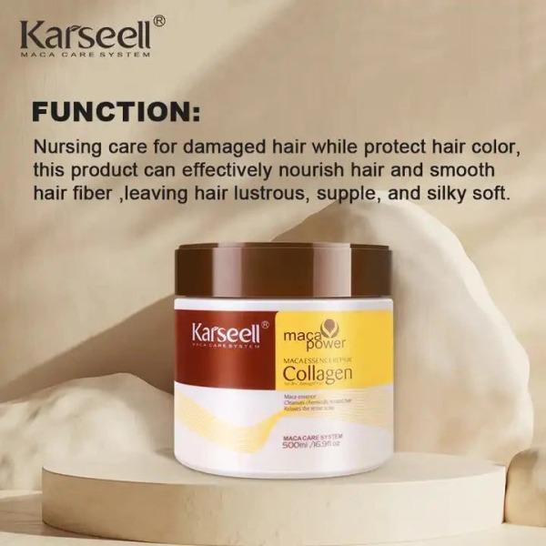 Premium Collagen Hair Mask 500ml for All Hair Types