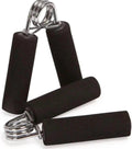 Hand Grip Strengthener Black Foam 2-Piece Set