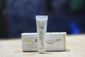 Whitening Cream for All Skin Types with Gold Pump