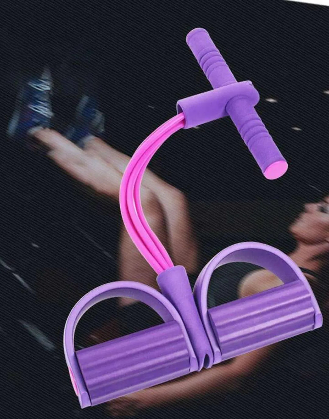 Pink Portable Resistance Band for Home Gym Workout