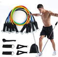 Men Resistance Bands Set Multicolor Gym Training