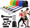 Men Resistance Bands Set Multicolor Gym Training