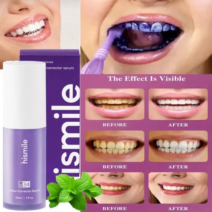 Teeth Whitening Serum V34 Purple 30ml