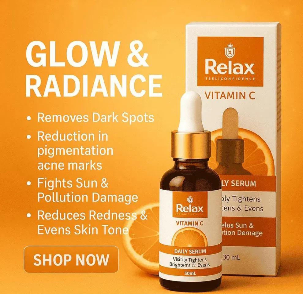 Vitamin C Serum for Brighter Skin & Dark Spot Removal