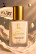 Kashees High Coverage Foundation Waterproof Long Lasting 15 Ml