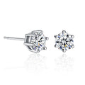 Korean Style Zircon Stone Bridage Set Silver