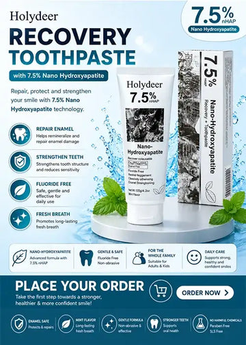 Holydeer Recovery Toothpaste.